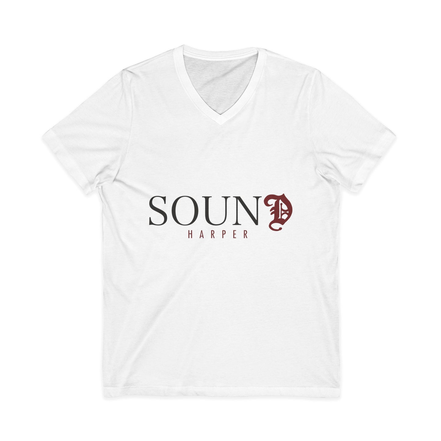 Sound Harper Women’s Jersey Short  Sleeve V-Neck Tee