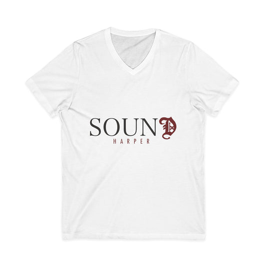 Sound Harper Women’s Jersey Short  Sleeve V-Neck Tee
