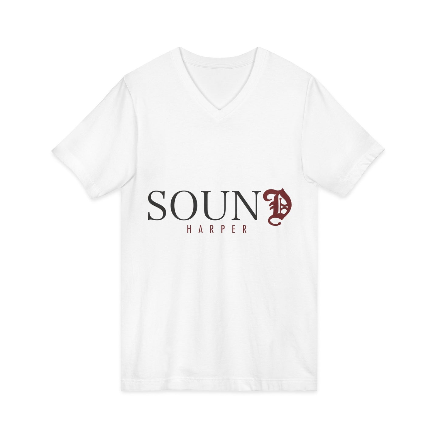 Sound Harper Women’s Jersey Short  Sleeve V-Neck Tee